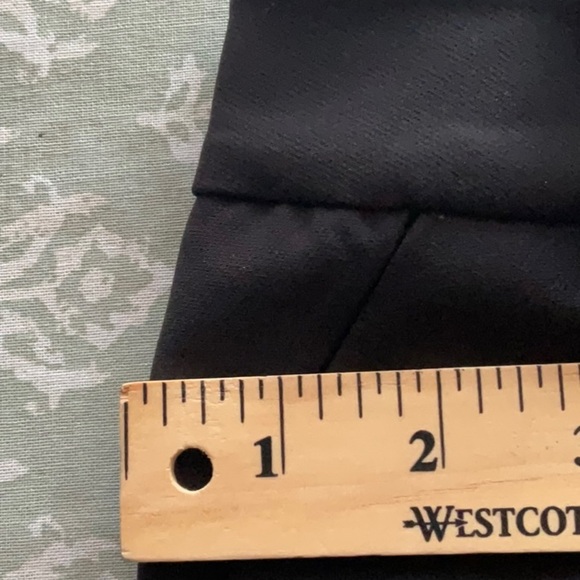 Halogen Women’s Black Minimalist Casual Wide Leg Cropped Pants Size 16 - Picture 6 of 12